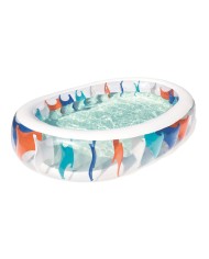 Bestway Piscina Gonfiabile Ellittica 229x152x51 cm +6 Anni Giardino 54066 Bestway Piscina Gonfiabile Ellittica 229x152x51 cm +6 Anni Giardino 54066