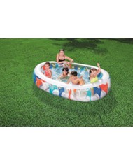 Bestway Piscina Gonfiabile Ellittica 229x152x51 cm +6 Anni Giardino 54066 Bestway Piscina Gonfiabile Ellittica 229x152x51 cm +6 Anni Giardino 54066