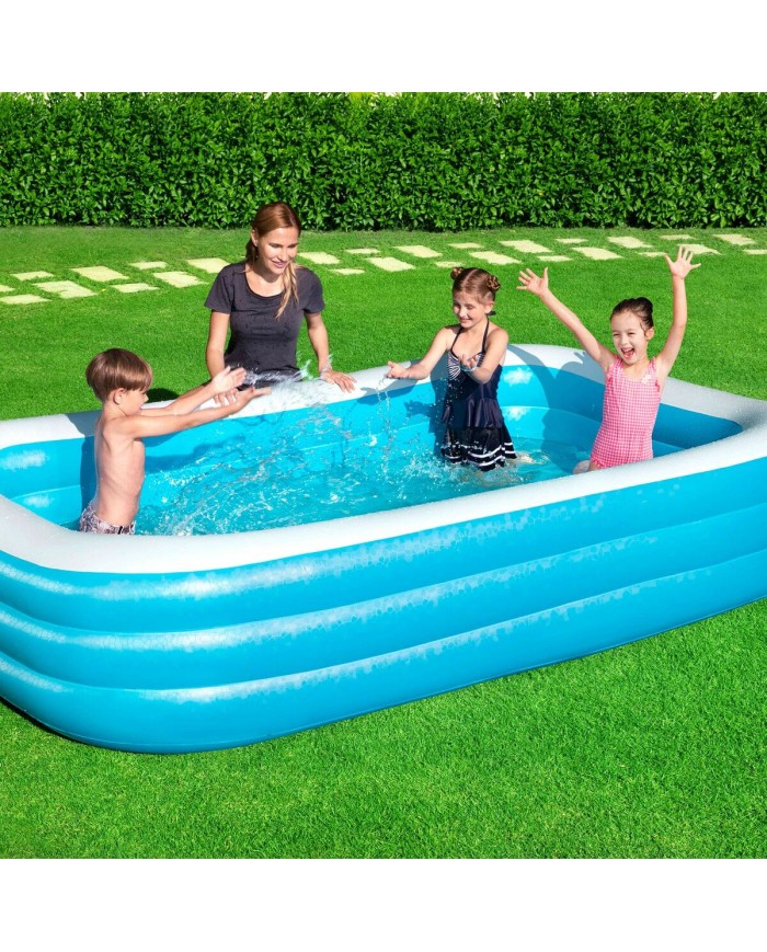 Piscina Gonfiabile per Bambini Bestway Multicolore 305 x 183 x 56 cm Piscina Gonfiabile per Bambini Bestway Multicolore 305 x 183 x 56 cm
