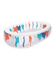 Bestway Piscina Gonfiabile Ellittica 229x152x51 cm +6 Anni Giardino 54066 Bestway Piscina Gonfiabile Ellittica 229x152x51 cm +6 Anni Giardino 54066