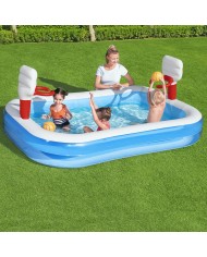 Bestway Piscina Gonfiabile Infantile Gioco Basket 251x168x102 cm +3 Anni Giardino 54122 Bestway Piscina Gonfiabile Infantile Gioco Basket 251x168x102 cm +3 Anni Giardino 54122