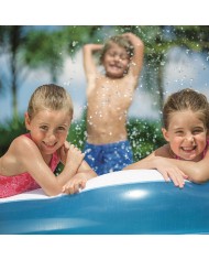 Bestway Piscina Gonfiabile 2 Camere Rettangolare 305x183x46 cm +3 Anni Giardino 54150 Bestway Piscina Gonfiabile 2 Camere Rettangolare 305x183x46 cm +3 Anni Giardino 54150