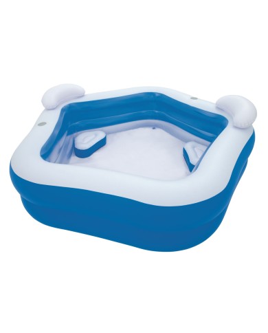 Bestway Piscina Gonfiabile 2 Camere Family 213x206x69 cm +6 Anni Giardino 54153