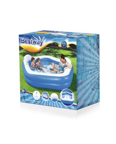 Bestway Piscina Gonfiabile 2 Camere Family 213x206x69 cm +6 Anni Giardino 54153