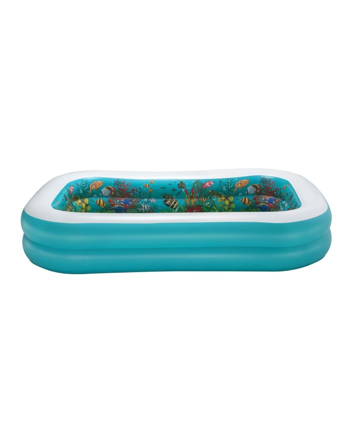 Bestway Piscina Gonfiabile 2 Camere Fondo 3D Marina con Accessori 262x175x51 cm +3 Anni Giardino 54177 Bestway Piscina Gonfiabile 2 Camere Fondo 3D Marina con Accessori 262x175x51 cm +3 Anni Giardino 54177