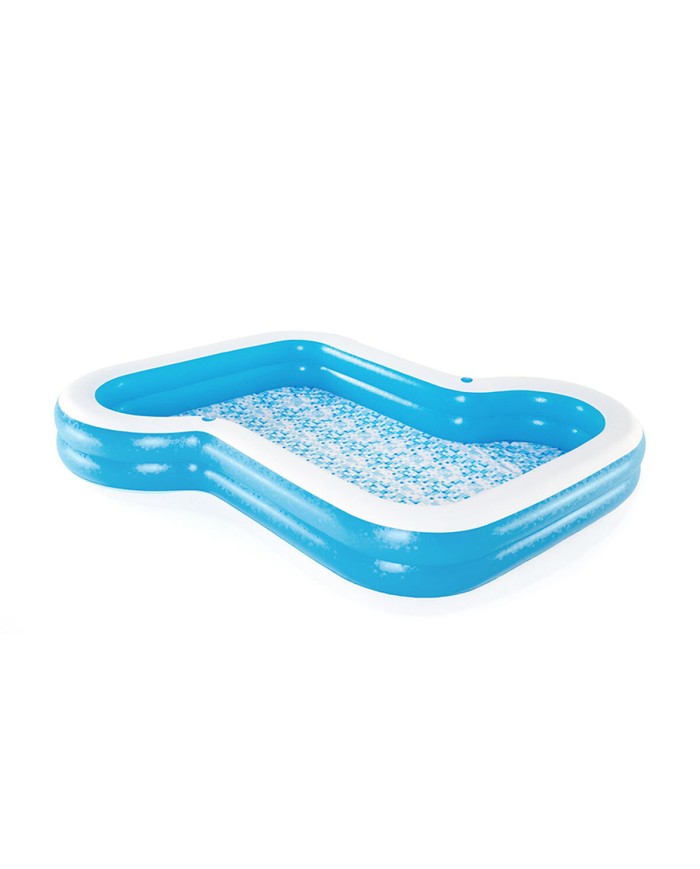 Bestway Piscina Gonfiabile 2 Camere Family 305x274x46 cm +3 Anni Giardino 54321 Bestway Piscina Gonfiabile 2 Camere Family 305x274x46 cm +3 Anni Giardino 54321