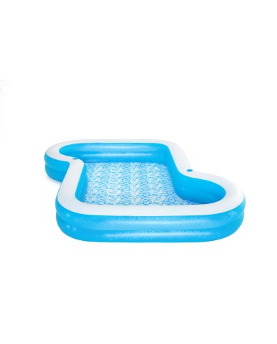 Bestway Piscina Gonfiabile 2 Camere Family 305x274x46 cm +3 Anni Giardino 54321
