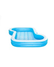 Bestway Piscina Gonfiabile 2 Camere Family 305x274x46 cm +3 Anni Giardino 54321 Bestway Piscina Gonfiabile 2 Camere Family 305x274x46 cm +3 Anni Giardino 54321