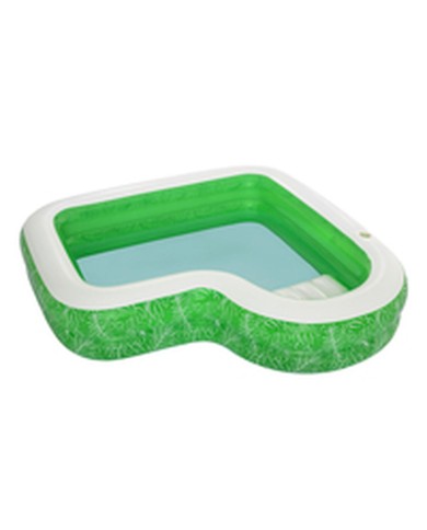 Bestway Piscina Gonfiabile 2 Camere Tropical 231x231x51 cm +6 Anni Giardino 54336 Bestway Piscina Gonfiabile 2 Camere Tropical 231x231x51 cm +6 Anni Giardino 54336