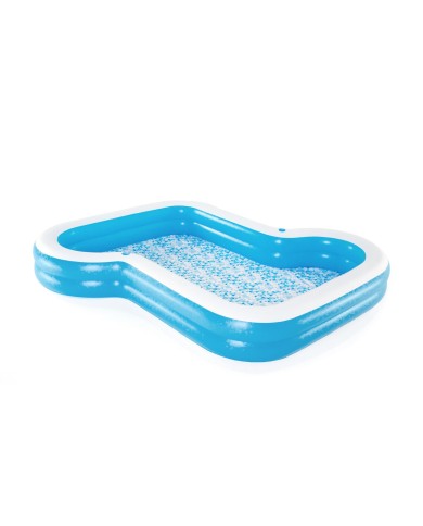 Bestway Piscina Gonfiabile 2 Camere Family 305x274x46 cm +3 Anni Giardino 54321
