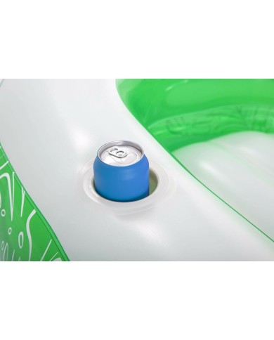 Bestway Piscina Gonfiabile 2 Camere Tropical 231x231x51 cm +6 Anni Giardino 54336 Bestway Piscina Gonfiabile 2 Camere Tropical 231x231x51 cm +6 Anni Giardino 54336