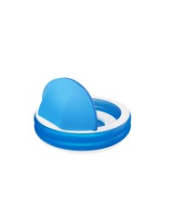 Bestway Piscina Gonfiabile 2 Camere Parasole 241x241x140 cm +6 Anni Giardino 54337