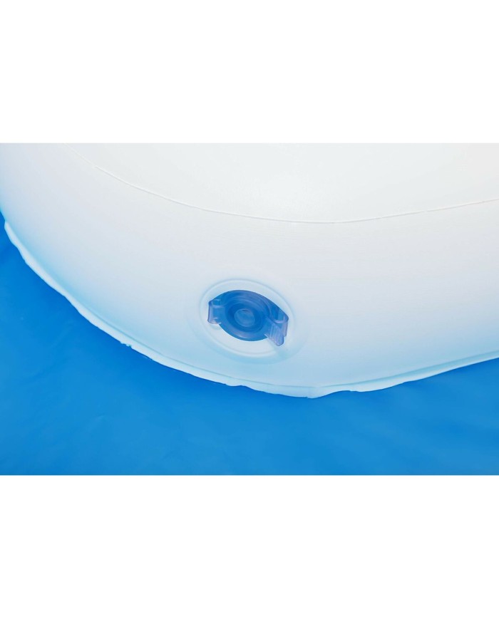 Bestway Piscina Gonfiabile 2 Camere Parasole 241x241x140 cm +6 Anni Giardino 54337