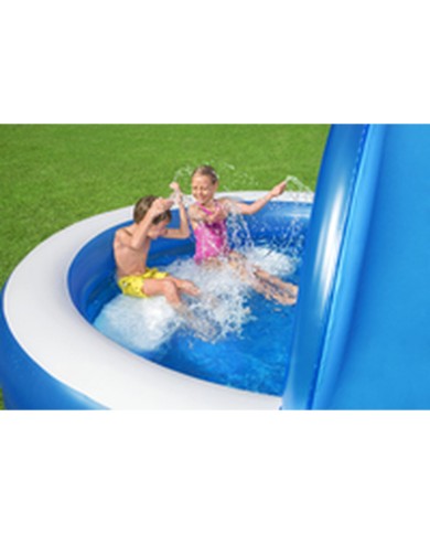 Bestway Piscina Gonfiabile 2 Camere Parasole 241x241x140 cm +6 Anni Giardino 54337 Bestway Piscina Gonfiabile 2 Camere Parasole 241x241x140 cm +6 Anni Giardino 54337