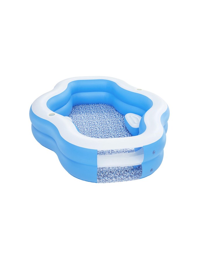 Bestway Piscina Gonfiabile Familiare 270x198x51 cm +6 Anni Giardino 54409 Bestway Piscina Gonfiabile Familiare 270x198x51 cm +6 Anni Giardino 54409