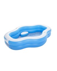 Bestway Piscina Gonfiabile Familiare 270x198x51 cm +6 Anni Giardino 54409 Bestway Piscina Gonfiabile Familiare 270x198x51 cm +6 Anni Giardino 54409