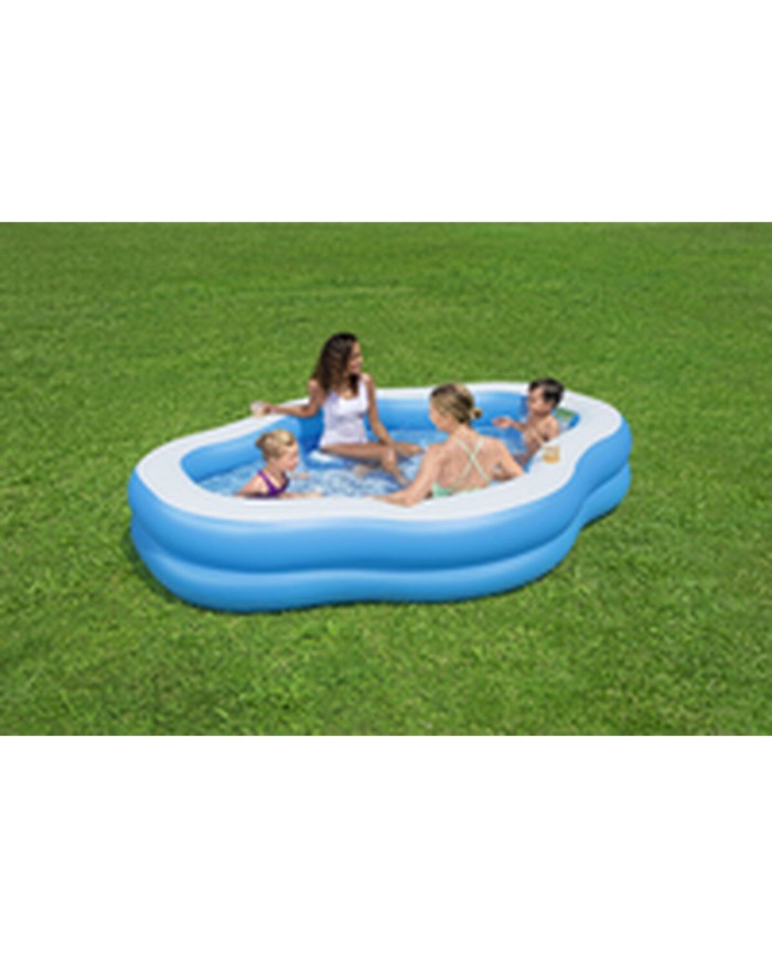 Bestway Piscina Gonfiabile Familiare 270x198x51 cm +6 Anni Giardino 54409 Bestway Piscina Gonfiabile Familiare 270x198x51 cm +6 Anni Giardino 54409