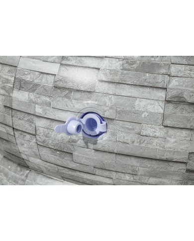 Bestway Piscina Gonfiabile Familiare 213x206x53 cm +6 Anni Giardino 54423