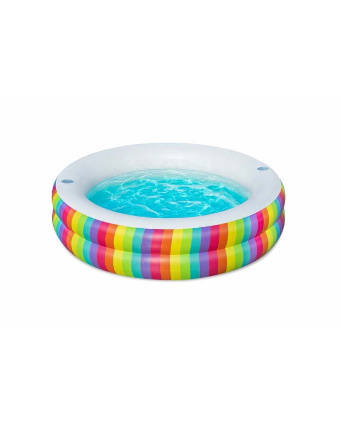 Bestway Piscina per Bambini 2 Anelli Arcobaleno 206x206x51 cm +6 Anni Giardino 54443 Bestway Piscina per Bambini 2 Anelli Arcobaleno 206x206x51 cm +6 Anni Giardino 54443