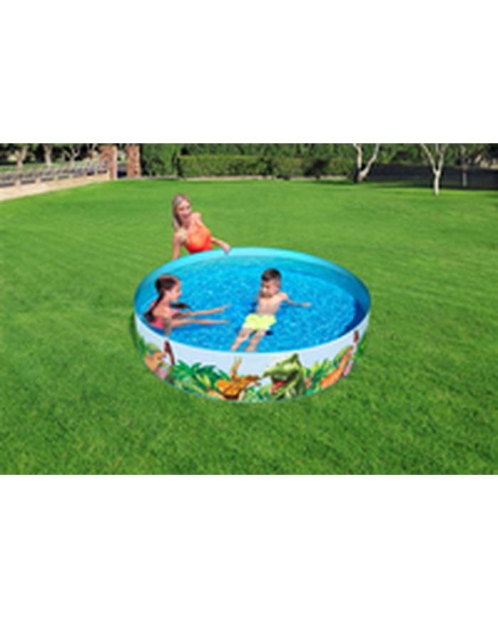 Bestway Piscina Rigida Infantile PVC Dinosauri 244x46 cm +3 Anni Giardino 55001 Bestway Piscina Rigida Infantile PVC Dinosauri 244x46 cm +3 Anni Giardino 55001