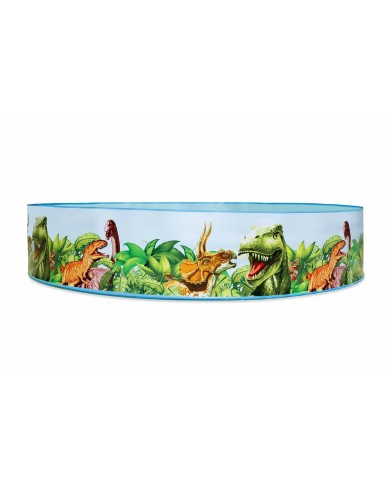 Bestway Piscina Rigida Infantile PVC Dinosauri 244x46 cm +3 Anni Giardino 55001