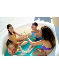 Bestway Piscina per Bambini 2 Anelli Arcobaleno 206x206x51 cm +6 Anni Giardino 54443 Bestway Piscina per Bambini 2 Anelli Arcobaleno 206x206x51 cm +6 Anni Giardino 54443