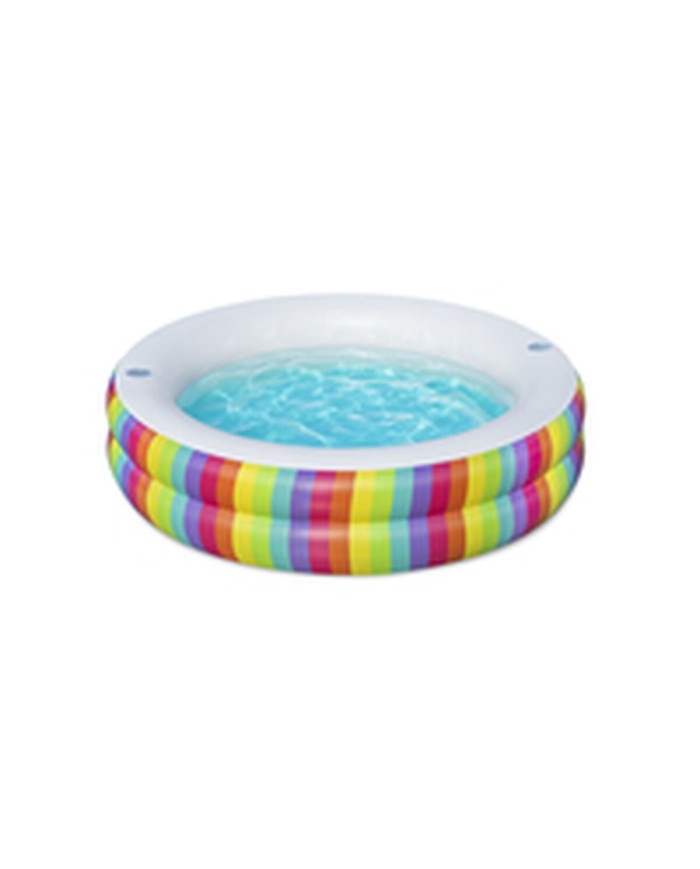Bestway Piscina per Bambini 2 Anelli Arcobaleno 206x206x51 cm +6 Anni Giardino 54443 Bestway Piscina per Bambini 2 Anelli Arcobaleno 206x206x51 cm +6 Anni Giardino 54443