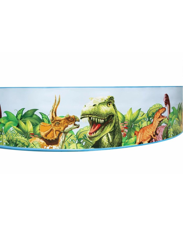Bestway Piscina Rigida Infantile PVC Dinosauri 244x46 cm +3 Anni Giardino 55001 Bestway Piscina Rigida Infantile PVC Dinosauri 244x46 cm +3 Anni Giardino 55001