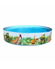 Bestway Piscina Rigida Infantile PVC Dinosauri 244x46 cm +3 Anni Giardino 55001 Bestway Piscina Rigida Infantile PVC Dinosauri 244x46 cm +3 Anni Giardino 55001