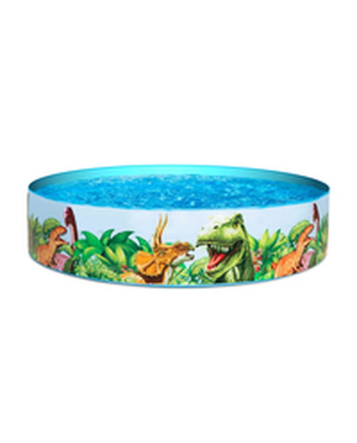 Bestway Piscina Rigida per Bambini PVC Dinosauri 183x38 cm +2 Anni Giardino 55022 Bestway Piscina Rigida per Bambini PVC Dinosauri 183x38 cm +2 Anni Giardino 55022