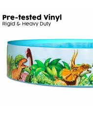 Bestway Piscina Rigida per Bambini PVC Dinosauri 183x38 cm +2 Anni Giardino 55022 Bestway Piscina Rigida per Bambini PVC Dinosauri 183x38 cm +2 Anni Giardino 55022