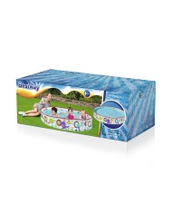 Bestway Piscina Rigida Infantile PVC Pesci 152x25 cm +2 Anni Giardino 55029 Bestway Piscina Rigida Infantile PVC Pesci 152x25 cm +2 Anni Giardino 55029