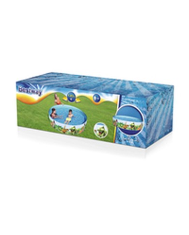 Bestway Piscina Rigida per Bambini PVC Dinosauri 183x38 cm +2 Anni Giardino 55022