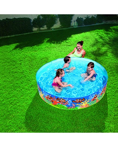 Bestway Piscina Rigida Infantile PVC Marina 183x38 cm +2 Anni Giardino 55030