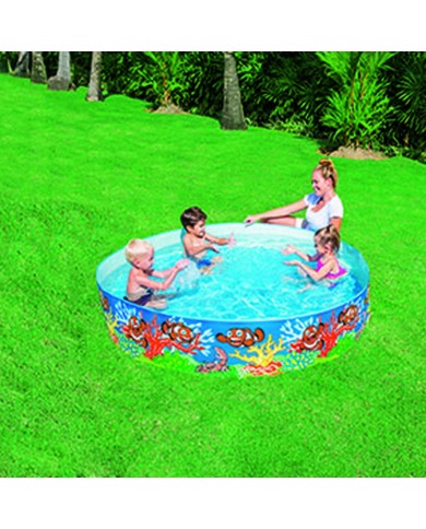 Bestway Piscina Rigida Infantile PVC Marina 183x38 cm +2 Anni Giardino 55030