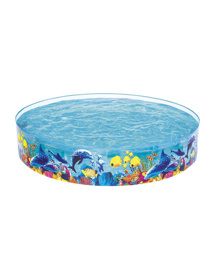 Bestway Piscina Rigida per Bambini PVC Marina 244x46 cm +3 Anni Giardino 55031 Bestway Piscina Rigida per Bambini PVC Marina 244x46 cm +3 Anni Giardino 55031