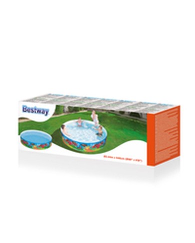 Bestway Piscina Rigida per Bambini PVC Marina 244x46 cm +3 Anni Giardino 55031
