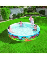 Bestway Piscina Rigida per Bambini PVC Marina 244x46 cm +3 Anni Giardino 55031 Bestway Piscina Rigida per Bambini PVC Marina 244x46 cm +3 Anni Giardino 55031