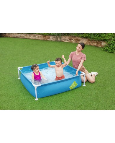 Bestway Piscina Rigida Infante 122x122x30,5 cm +2 Anni Giardino 56217 Bestway Piscina Rigida Infante 122x122x30,5 cm +2 Anni Giardino 56217