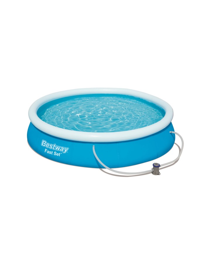 Bestway Piscina Gonfiabile Anello con Depuratore 366x76 cm Giardino 57274