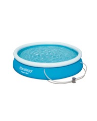 Bestway Piscina Gonfiabile Adulto Ratan con Depuratore 475x84 cm Giardino 57313