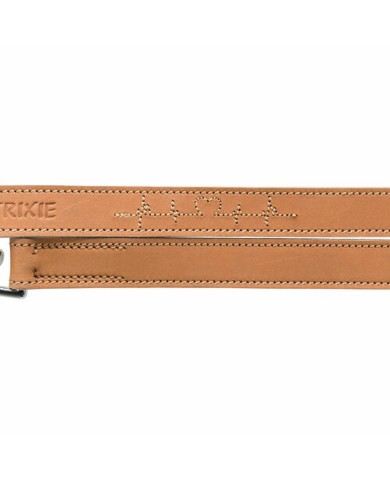 Guinzaglio regolabile per cane Trixie Heartbeat Marrone L/XL 2 m