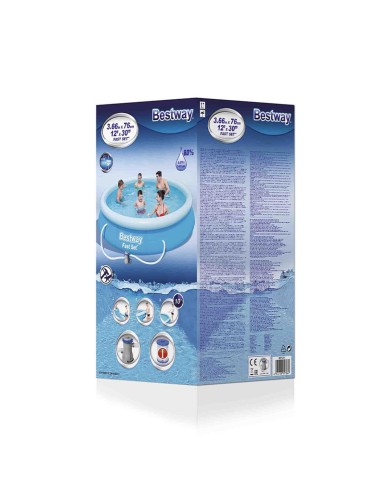 Bestway Piscina Gonfiabile Anello con Depuratore 366x76 cm Giardino 57274 Bestway Piscina Gonfiabile Anello con Depuratore 366x76 cm Giardino 57274