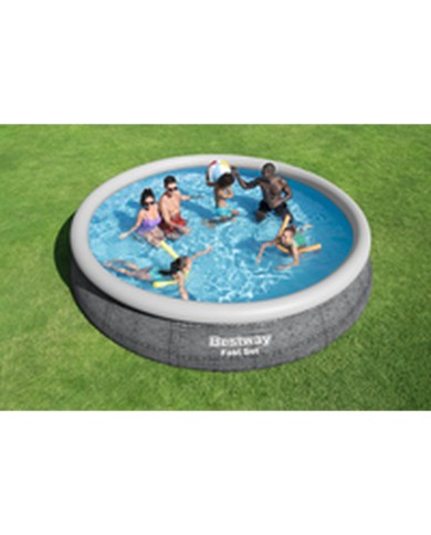 Bestway Piscina Gonfiabile Adulto Ratan con Depuratore 475x84 cm Giardino 57313 Bestway Piscina Gonfiabile Adulto Ratan con Depuratore 475x84 cm Giardino 57313