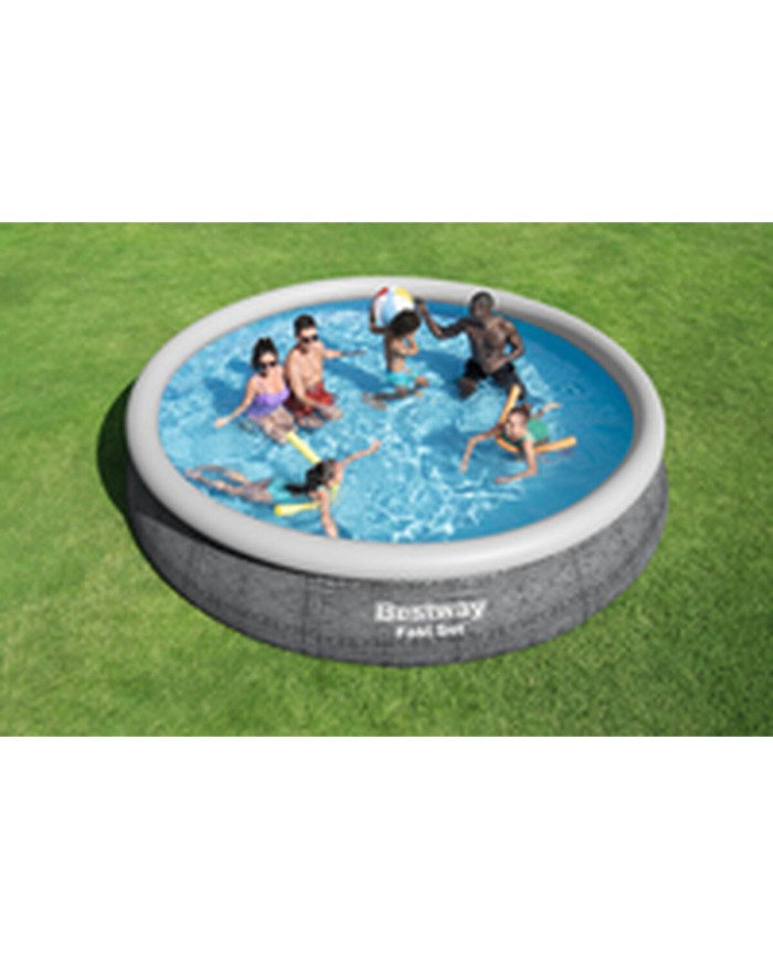 Bestway Piscina Gonfiabile Adulto Ratan con Depuratore 475x84 cm Giardino 57313