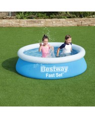 Bestway Piscina Gonfiabile Adulto Aro 183x51 cm Giardino 57392