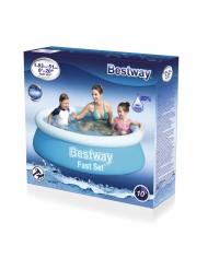 Bestway Piscina Gonfiabile Adulto Aro 183x51 cm Giardino 57392