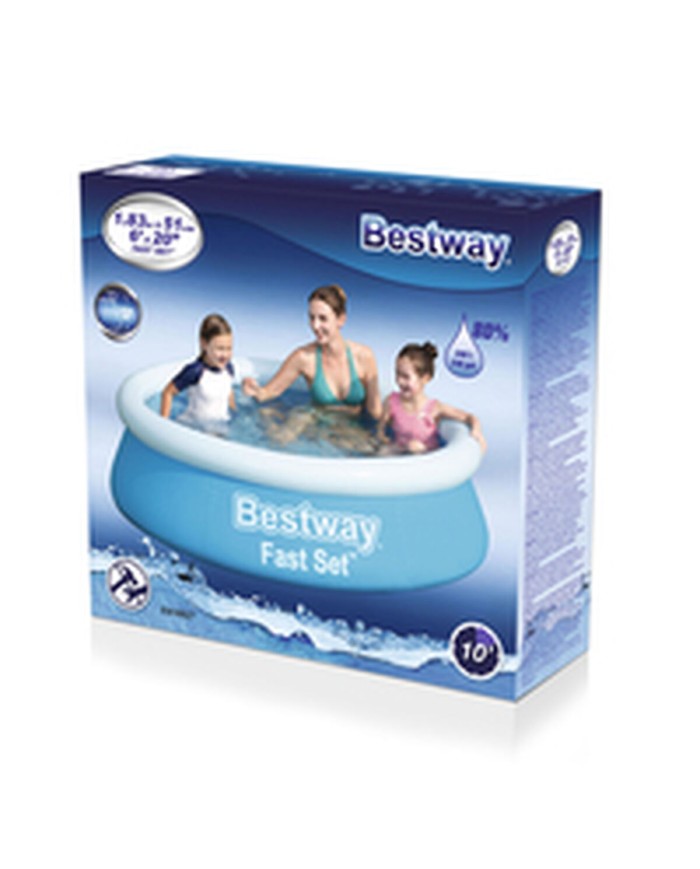 Bestway Piscina Gonfiabile Adulto Aro 183x51 cm Giardino 57392