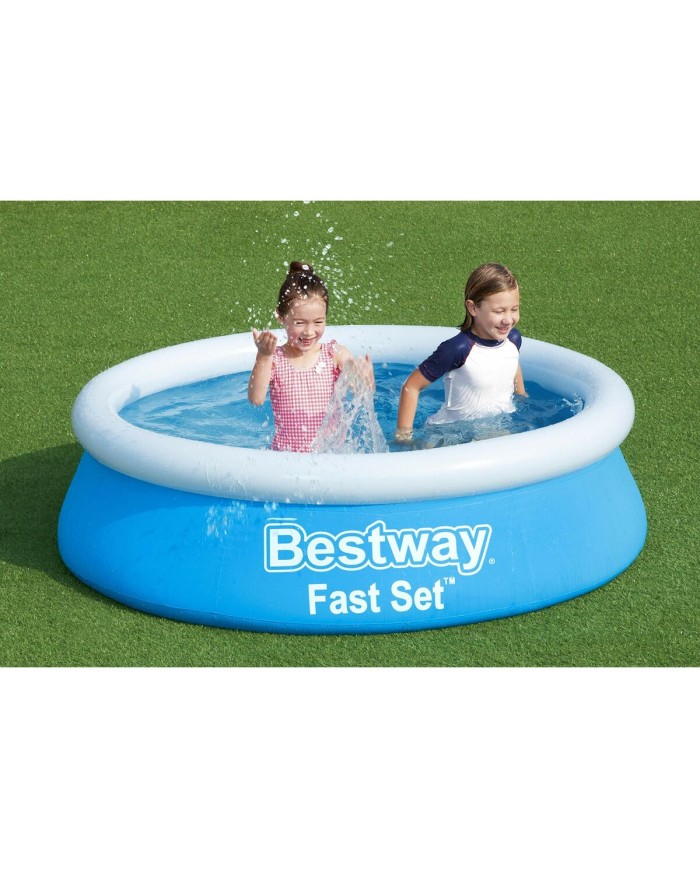 Bestway Piscina Gonfiabile Adulto Aro 183x51 cm Giardino 57392