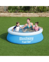 Bestway Piscina Gonfiabile Adulto Aro 183x51 cm Giardino 57392